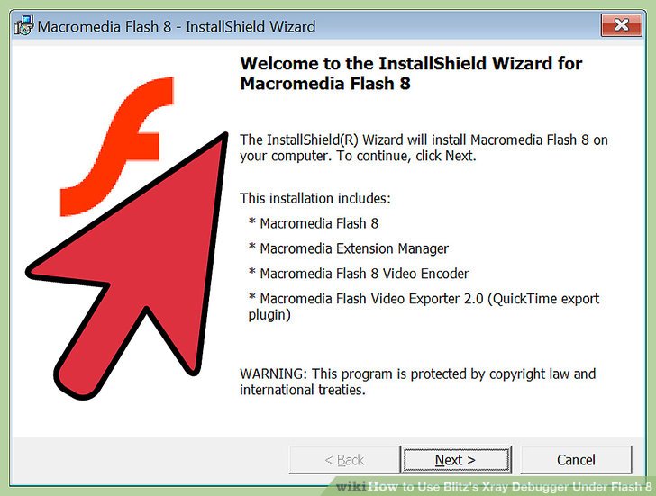 how to download macromedia flash 8 in computer